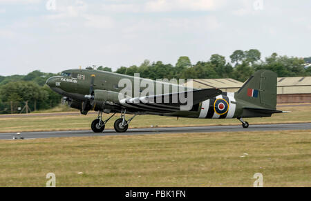 BBMF, Douglas Dakota III,C-47, ZA947 Banque D'Images