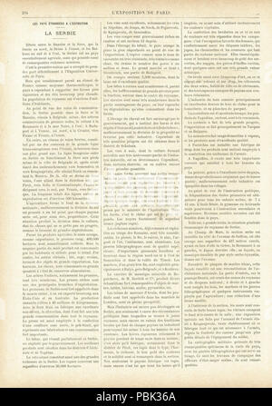 873 L'Exposition de Paris de 1889 No70 Page 234 Banque D'Images