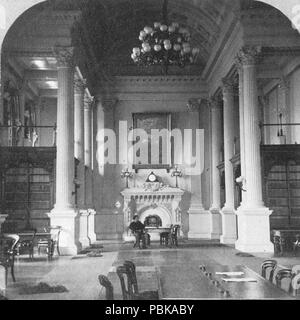 . Anglais : La Grande Bibliothèque d'Osgoode Hall, Toronto, Canada. circa 1870 728 Grande Bibliothèque d'Osgoode Hall Banque D'Images