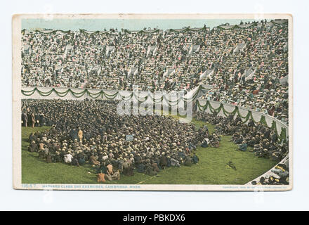 745 jours de classe d'Harvard, Cambridge, exercices de masse (NYPL b12647398-69606) Banque D'Images