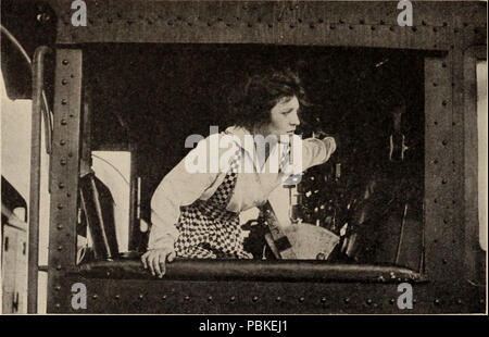 750 Helen Holmes sur Baltimore and Ohio employés magazine Banque D'Images