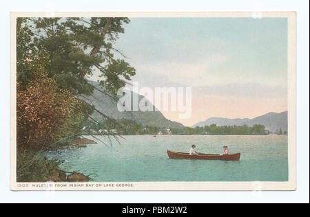 775 Huletts de Indian Bay, Lake George, N.Y (NYPL b12647398-75506) Banque D'Images