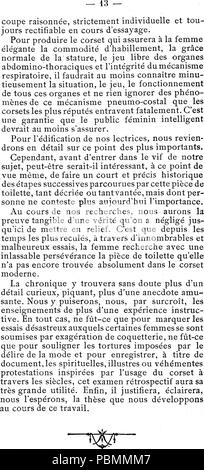 890 Le corset de Toilette - 13 Banque D'Images