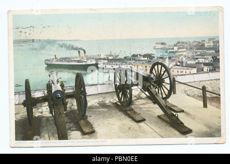 934 vu de l'ancien fort, Mackinac Isl., Mich (NYPL b12647398-69757) Banque D'Images