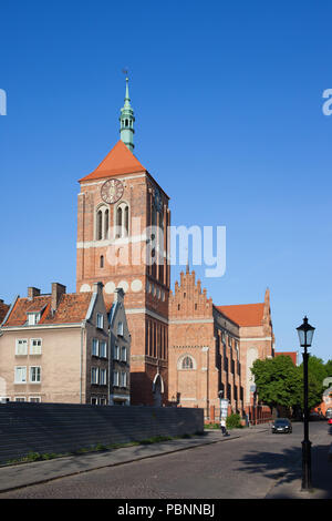 St John's Church dans la ville de Gdansk en Pologne Banque D'Images