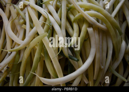 Haricots asperges jaune est un légume utile dans l'alimentation 2018 Banque D'Images