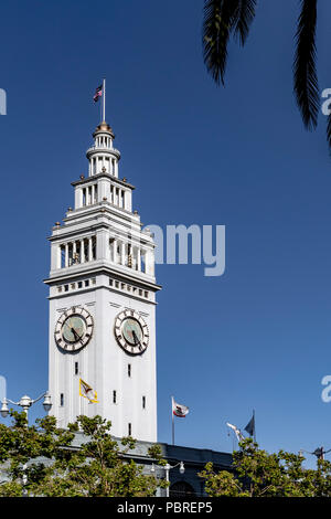 Ferry Building, San Francisco, Californie, États-Unis d'Amérique, le vendredi, 01 juin, 2018. Banque D'Images