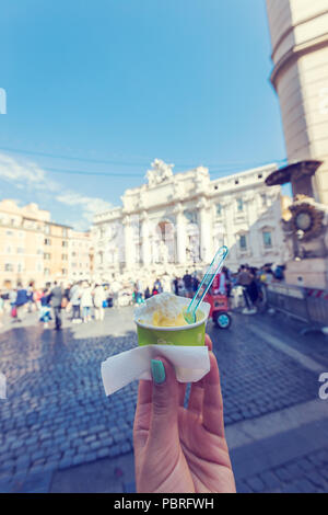 Italian ice cream Banque D'Images