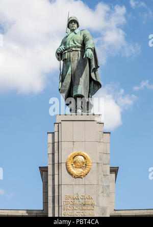 Monument commémoratif de guerre soviétique, Tiergarten, Berlin, Allemagne Banque D'Images