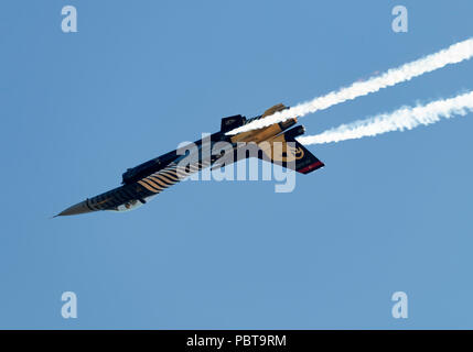 Oloturk', 'F-16C Fighting Falcon, de l'air turque, Banque D'Images