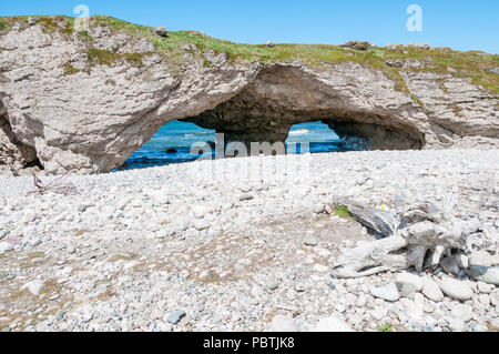 Arches Provincial Park sur la péninsule nord de Terre-Neuve, Canada Banque D'Images