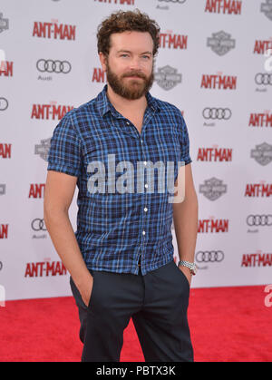 Danny Masterson arrivant à l'Ant Man Première au Dolby Theatre de Los Angeles. 29 juin 2015.Danny Masterson ------------- Red Carpet Event, Vertical, USA, Cinéma, Célébrités, photographie, Bestof, Arts, Culture et divertissement, Célébrités Topix fashion / Vertical, Best of, événement dans la vie d'Hollywood, Californie - Tapis rouge et en backstage, USA, Cinéma, Célébrités, cinéma, télévision, Célébrités célébrités musique, photographie, Arts et culture, Bestof, divertissement, Topix trois quarts, vertical, une personne, à partir de l'an , 2015, enquête tsuni@Gamma-USA.com Banque D'Images