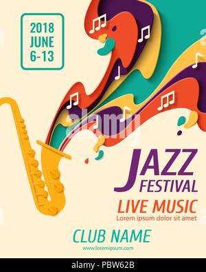 Journée internationale du Jazz vector background Illustration de Vecteur