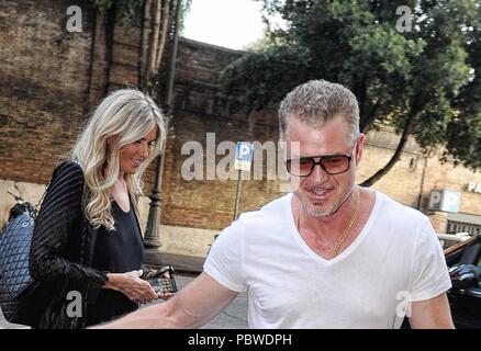 Eric Dane à l'Eden Hôtel à Rome. *** Aucun quotidien *** *** PAS WEB Banque D'Images