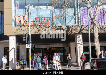 Centre Commercial Westfield Paramatta en centre-ville, l'ouest de Sydney, Australie Banque D'Images