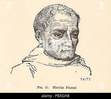 444 Nicolas-flamel Banque D'Images