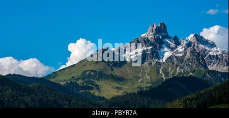 Le Bischofsmutze (Mitre d'Évêque) montagne près de Filzmoos, Autriche, Europe Banque D'Images