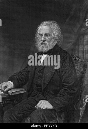 Henry Wadsworth Longfellow 274 1873 (séance) Banque D'Images