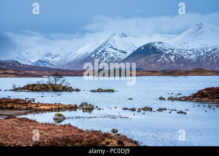 Rannoch Moor, Argyll and Bute, Ecosse, Royaume-Uni, Europe Banque D'Images