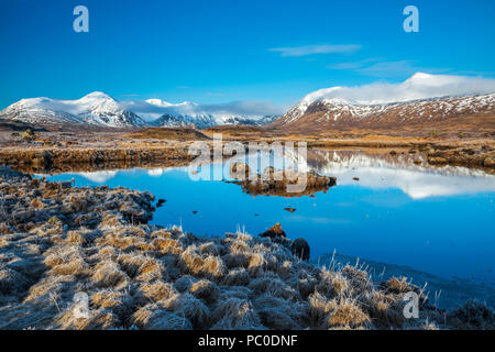 Rannoch Moor, Argyll and Bute, Ecosse, Royaume-Uni, Europe Banque D'Images