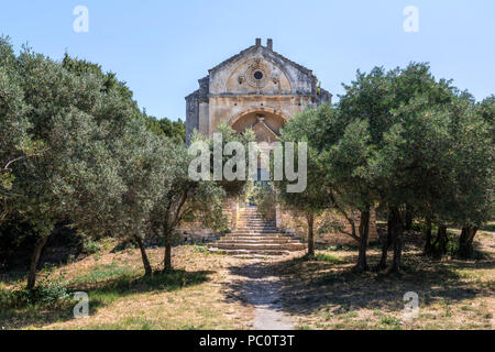 La chapelle Saint-Gabriel de Tarascon, Tarascon, Bouches-du-Rhône, Provence, France Banque D'Images