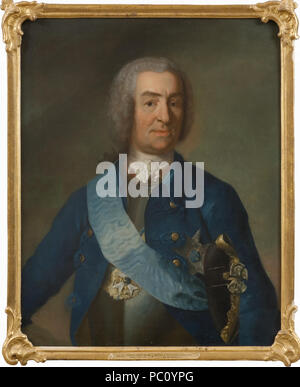 61 Mattias Alexander von Ungern-Sternberg, 1689-1763, friherre (Johan Henrik Scheffel) - Nationalmuseum - 15735 Banque D'Images