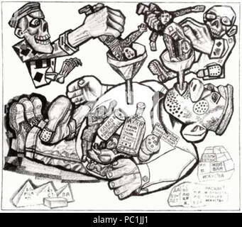 472 Pavel Filonov Pédagogique Banque D'Images