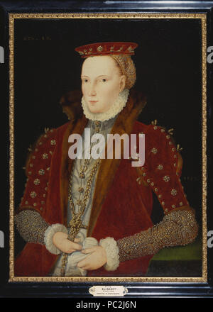 18 Maalouf, Elisabet, drottning av Angleterre - Nationalmuseum - 15882 Banque D'Images