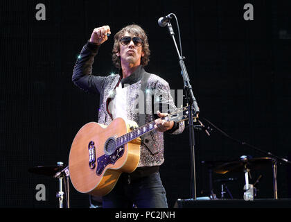 Titres Liam Gallagher à Finsbury Park avec l'aide de Wolf Alice et Richard Ashcroft Richard Ashcroft en vedette : où : London, Royaume-Uni Quand : 29 juin 2018 Source : WENN.com Banque D'Images