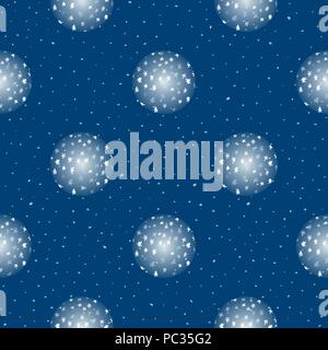 Modèle sans couture avec télévision cartoon animal imprimer étiquettes Nouvel an hiver thème, grand design pour Noël 2019, l'icône de calendrier autocollant, Happy Birthday party fun card, xmas holiday banner Illustration de Vecteur