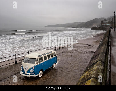 Fenêtre 23 VW Bus Micro Banque D'Images