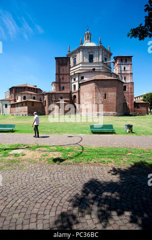 L'Italie, Lombardie, Milan, San Lorenzo Maggiore Basilica Banque D'Images