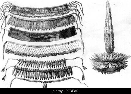 513 Rc11026 Indiens Timucua et headress argent Banque D'Images