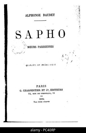 543 Sapho Banque D'Images