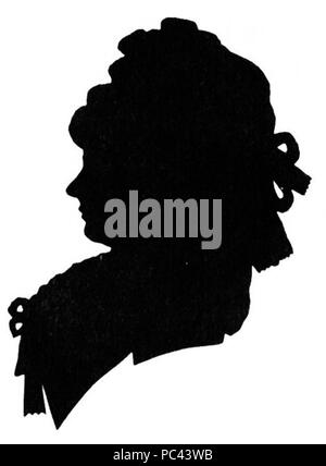 567 Sophie Mereau - coupe papier Banque D'Images