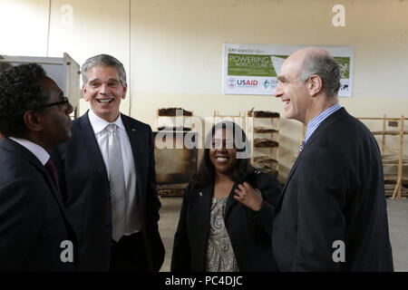 Laboratoire d'innovation de produits en bambou de l'Afrique (12318906175). Banque D'Images