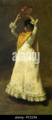 Un 3-madrid-dancing-girl Banque D'Images