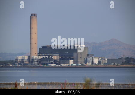 Station d'alimentation Longannet Ecosse Juillet 2018 Banque D'Images