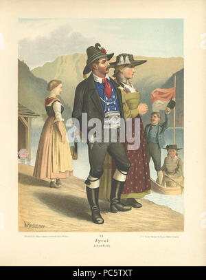 5 Albert Kretschmer - 075 - Tyrol, Achenkirch Banque D'Images