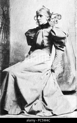 7 Amelia Van Buren c1884 Banque D'Images