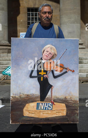 Des dizaines de milliers de personnes Inscrivez-vous une grande manifestation pour marquer le 70e anniversaire du Service national de santé. Comprend : Kaya Mar où : London, England, United Kingdom Quand : 30 Juin 2018 Crédit : Wheatley/WENN Banque D'Images