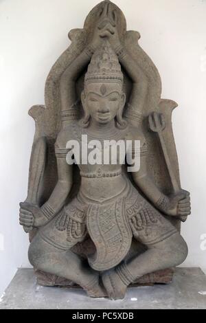 Museum of Cham Sculpture. Shiva. Danang. Le Vietnam. Dans le monde d'utilisation | Banque D'Images