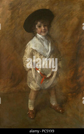 19 Portrait de Roland Dana Chase par William Merritt Chase, 1905 Banque D'Images