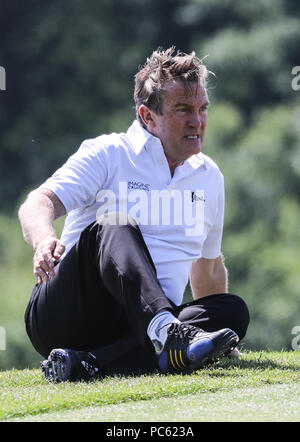 Golf de la Coupe Étoile de Celeb TV, la musique et le sport en compétition dans la célébrité à l'Cup 2018 Celtic Manor Golf Resort de Newport avec : Bradley Walsh Où : Newport, Royaume-Uni Quand : 30 Juin 2018 Crédit : John Rainford/WENN Banque D'Images