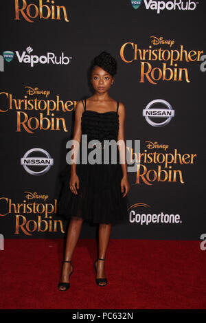 Burbank, Californie, USA. 30 juillet 2018. 07/30/2018 Ski Jackson à la première mondiale de 'Christopher Robin' tenu à la Walt Disney Studios de Burbank, Ca Photo : Cronos/Hollywood News Crédit : Cronos/Alamy Live News Banque D'Images