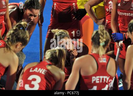 Londres, Royaume-Uni. Le 31 juillet 2018. L'Angleterre se sont réunis. L'Angleterre V la Corée. Match 28. Jeu de raccordement. Womens Hockey World Cup 2018. Lee Valley hockey centre. Queen Elizabeth Olympic Park. Stratford. Londres. UK. 31/07/2018. Credit : Sport en images/Alamy Live News Banque D'Images