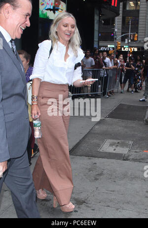 NEW YORK, NY 01 Août : Laura Brown, Rédacteur en chef du magazine InStyle, à Good Morning America à New York le 01 août 2018. Credit : RW/MediaPunch Banque D'Images