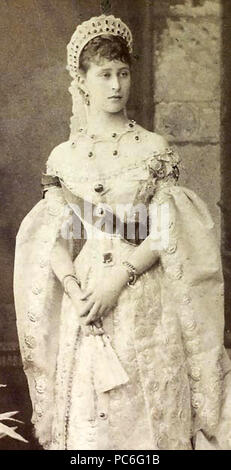 39 La grande-duchesse Elisabeth Fedorovna en 1885 Banque D'Images