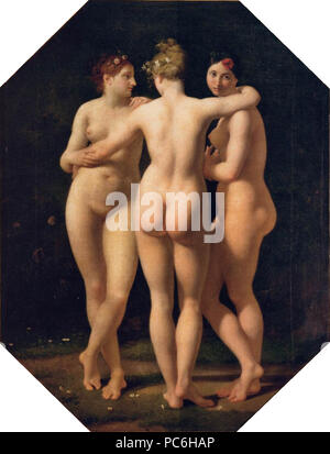 48 Jean-Baptiste Regnault - Les Trois Grâces - WGA19037 Banque D'Images