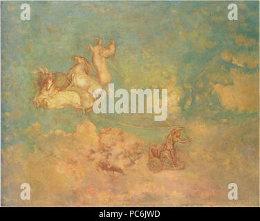 67 OdilonRedon-1907-le char d'Apollon Banque D'Images